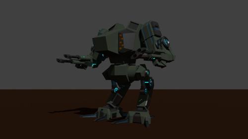 My first Mecha preview image